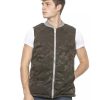 Contrasting Knit Mens Vest 2XL Men