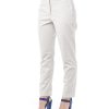 Straight Leg Trousers with Side and Back Pockets M Women