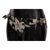 Lilies Print Drawstring Bikini Bottom by Dolce & Gabbana Women – L