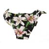 Lilies Print Drawstring Bikini Bottom by Dolce & Gabbana Women – L