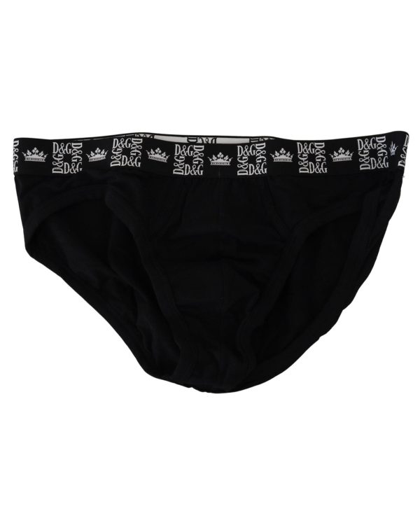 Brand New Dolce & Gabbana Underwear Brief with Logo Waistband L Men