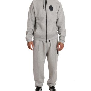 Billionaire Italian Couture Sweatsuit with Hooded Sweater and Elasticated Pants 2XL Men