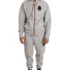 Billionaire Italian Couture Sweatsuit with Hooded Sweater and Elasticated Pants 2XL Men