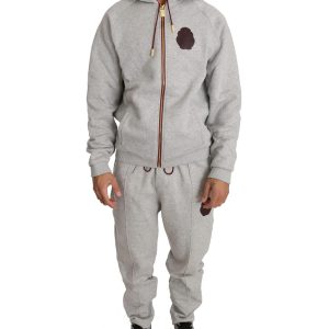 Billionaire Italian Couture Sweatsuit with Hooded Sweater and Elasticated Pants 2XL Men