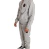 Billionaire Italian Couture Sweatsuit with Hooded Sweater and Elasticated Pants 2XL Men