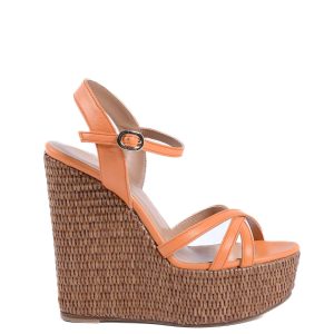 Intertwining Strap Platform Sandals