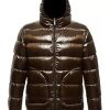 Reversible Centogrammi Down Jacket with Hood and Zip Closure XL Men