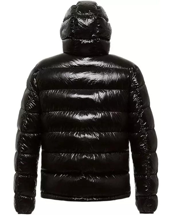 Reversible Centogrammi Down Jacket with Hood and Zip Closure XL Men