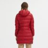 Reversible Centogrammi Long Jacket – Red and Shiny Reversible Design M Women