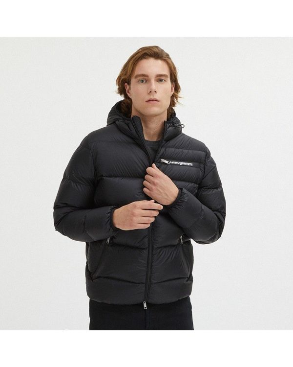 Centogrammi Hooded Jacket with Front Zip Closure 2XL Men