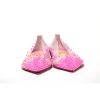 Hot Pink Crystal Embellished Flat Point Toe Shoe 35.5 EU Women