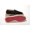 Studded Fabric Platform Espadrille by Christian Louboutin 36 EU Women