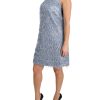 Gorgeous Fringed Dress with Back Zipper Closure and Logo Details 40 IT Women