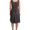 Sleeveless A-line Dress with Logo Details Women – 40 IT