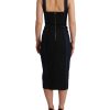 Gorgeous Dolce & Gabbana Denim Sleeveless Sheath Midi Dress 38 IT Women