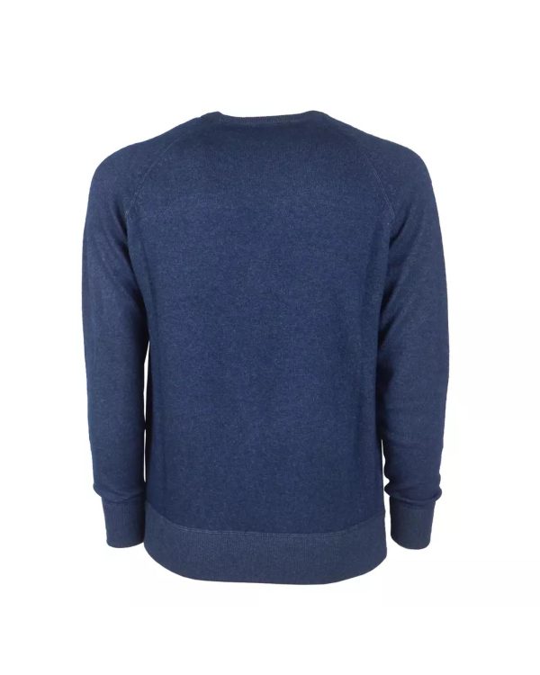 Raglan Cut Crew Neck Cashmere Sweater 48 IT Men