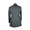 Emilio Romanelli Wool and Viscose Button Closure Short Coat 48 IT Men