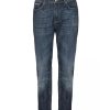 Five-Pocket Cotton Jeans with Zipper and Button Closure Men – W30 US