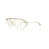 Mother of Pearl Clubmaster Eyeglasses One Size Women