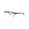 Glitter Bordeaux Clubmaster Eyeglasses One Size Women