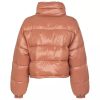 Polyamide Short Down Jacket with Zip Closure and Side Pockets 42 IT Women