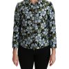 New Dolce & Gabbana Jacket with Floral Brocade Design 40 IT Women