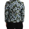 New Dolce & Gabbana Jacket with Floral Brocade Design 40 IT Women