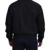 Authentic Dolce & Gabbana Bomber Jacket with Logo Details Men – 46 IT