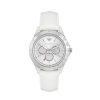 Silver Fashion Analog Quartz Womens Watch One Size Women