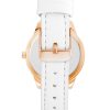 Rose Gold Analog Quartz Fashion Watch with Rhine Stone Facing One Size Women