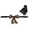 Gold Embellished Bowtie by Dolce & Gabbana One Size Women