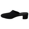 Gorgeous Dolce & Gabbana Black Grosgrain Slide Sandals 35 EU Women