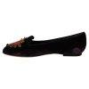 Dolce & Gabbana Jacquard Loafers Flats with DG Heart Appliques 36 EU Women