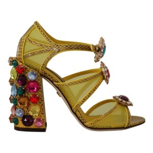 Brand New Dolce & Gabbana Crystal Sandals