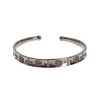 Gorgeous NIALAYA Sterling Silver Bangle S Women