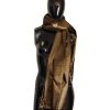 Metallic Bronze Womens Scarf by Dolce & Gabbana One Size Women