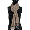 CNC Costume National Womens Fringed Scarf One Size Women