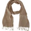 CNC Costume National Womens Fringed Scarf One Size Women