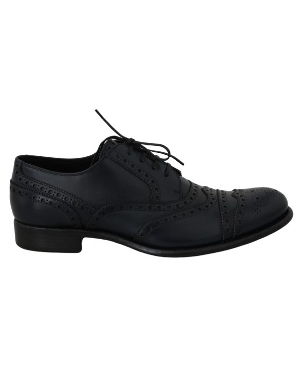 Dolce & Gabbana Mens Derby Taormina Wingtip Dress Formal Shoes – 39 EU