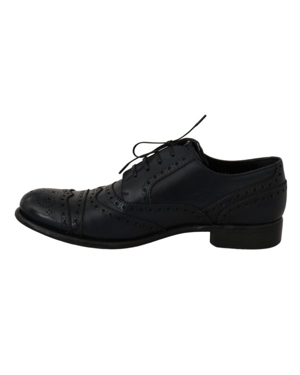 Dolce & Gabbana Mens Derby Taormina Wingtip Dress Formal Shoes – 39 EU