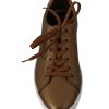 Fashion Casual Sneakers with Metallic Gold Finish 39 EU Men