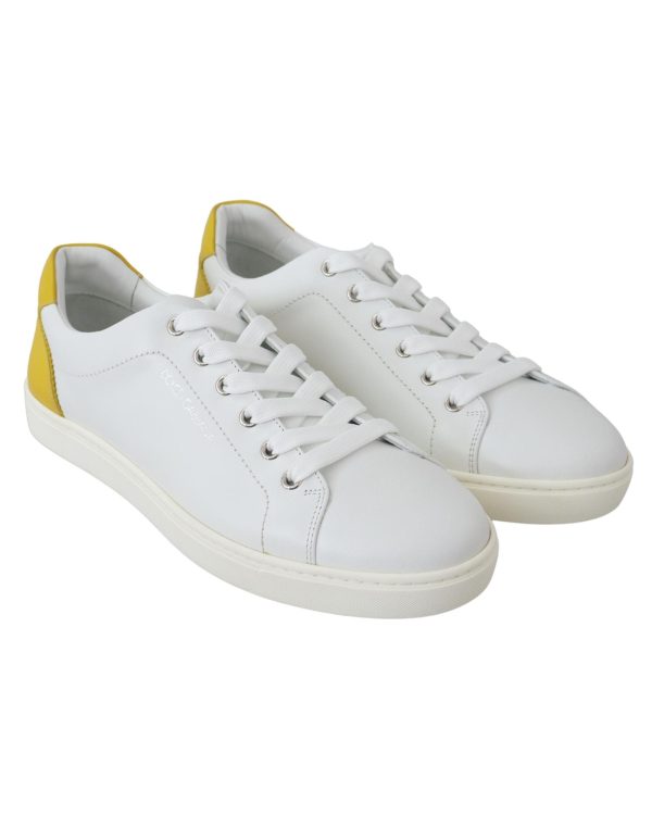 Dolce & Gabbana Low-top Sneaker with Classic Lacing and Logo Details Men – 40 EU