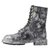 Gorgeous Dolce & Gabbana Lace Up Boots with Logo Details 40 EU Men