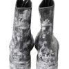 Gorgeous Dolce & Gabbana Lace Up Boots with Logo Details 40 EU Men