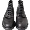 Dolce & Gabbana Mens Lace Up Boots Men – 44 EU