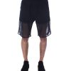 Short Transparent Textil Logo Shorts L Men