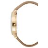 Gold Fashion Analog Quartz Watch with Pin Buckle Closure One Size Women