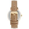 Gold Fashion Analog Quartz Watch with Pin Buckle Closure One Size Women