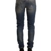 Authentic ACHT Skinny Jeans with Logo Details W26 US Women