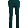 Brand New BENCIVENGA Green Cotton Pants Men – 46 IT